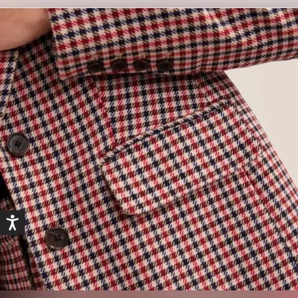 Boden The Brighton Check Blazer - Picture 3 of 14